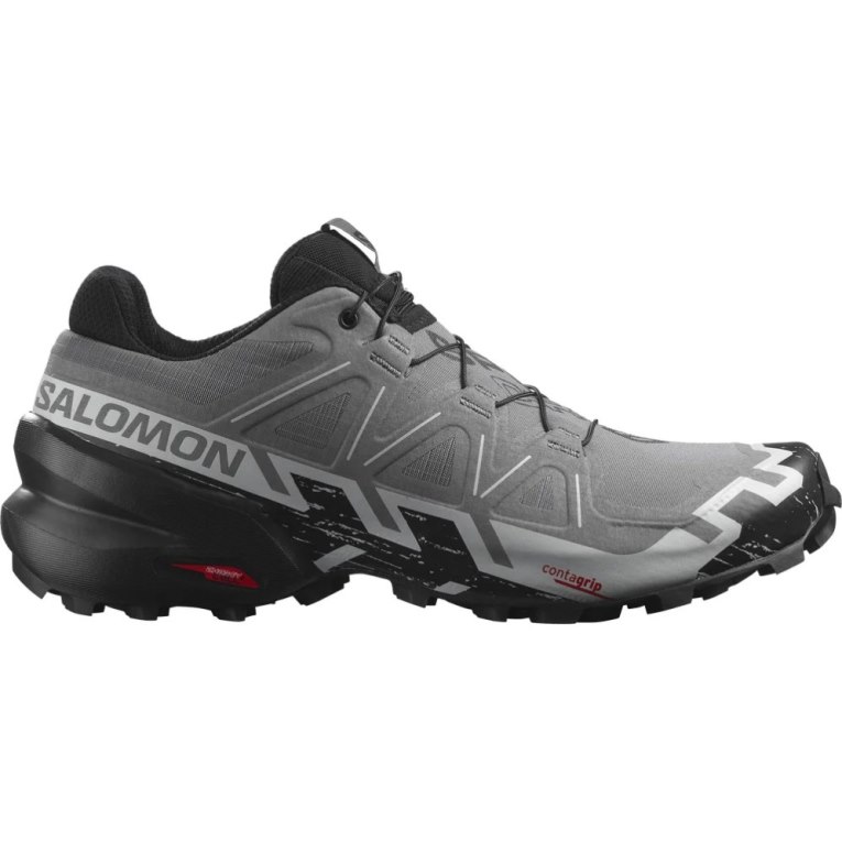 Sapatilhas Trail Running Salomon Speedcross 6 Masculino Cinzentas | PT Q79546